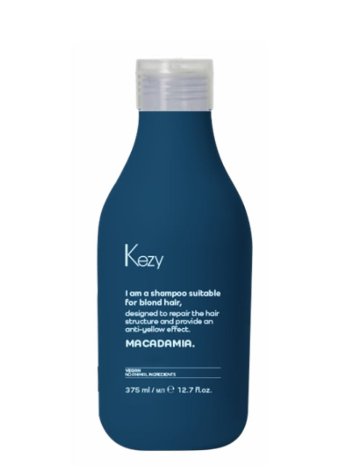 Kezy Macadamia Anti-Yellow Shampoo 375ml