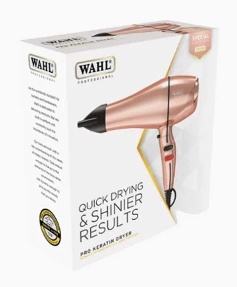 WAHL KERATIN 2200W DRYER ROSE GOLD