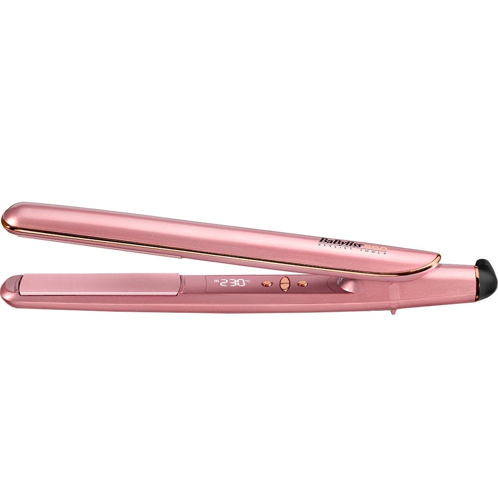 Babyliss Keratin Lustre Straighteners Pink Blush